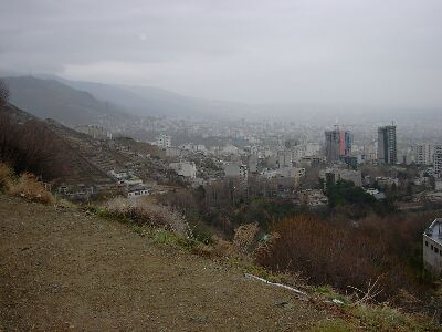 Blick auf Teheran