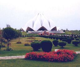 Lotus-Tempel in Dehli/Indien