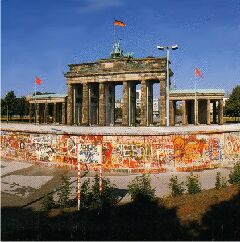 Brandenburger Tor vor 1989
